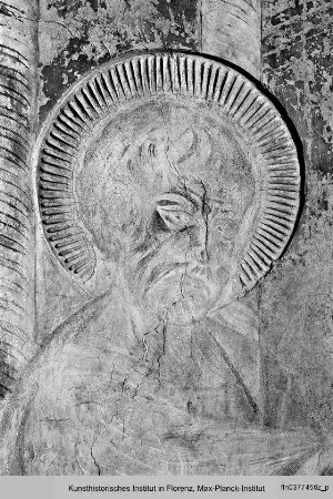 Untere Zone mit Apostelszenen : Schattenheilung des heiligen Petrus