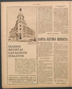 Santa Rutina Bendita