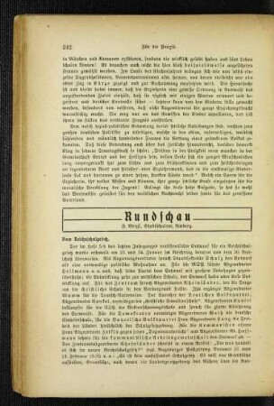 Vom Reichsschulgesetz