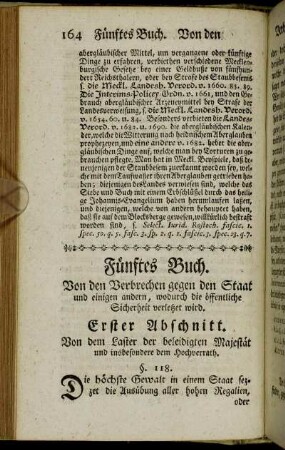 Erster Abschnitt. - Vierter Abschnitt.