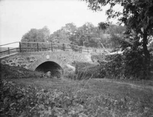 Erlau-Kleinmilkau, Brücke : Erlau-Kleinmilkau, Brücke am Milkauer Bach unweit der Kleinmilkauer Mühle