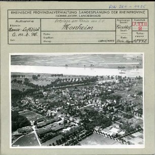 Monheim, Gesamtansicht