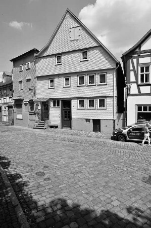 Fachwerkhaus; Schlitz, Hindenburgstraße 10, Hindenburgstraße 8