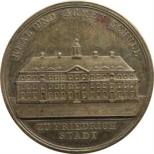 Kurfürst Friedrich August III. - Gründung der Friedrichstädter Real- und Armenschule