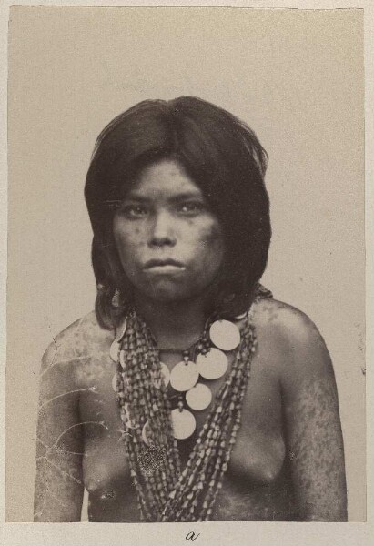 Portrait of a Cashibo woman