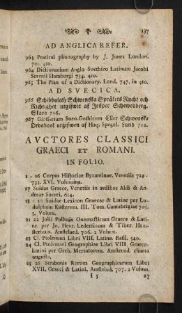 137-161, Auctores Classici Graeci et Romani