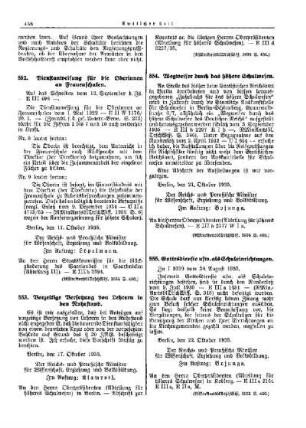 Dienstanweisung für die Oberinnen an Frauenschulen : [Erziehung] ; [Amtliche Erlasse] ; [Amtlicher Teil]