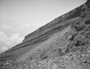 Fuji-san : Fuji-san. Lavabänke an der Nordostseite