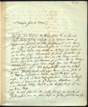 Brief von Carl Gottlob Reißiger an Louis Spohr