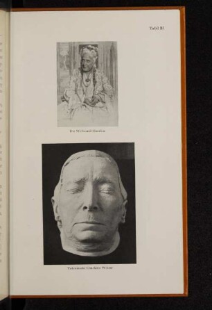 Totenmaske Charlotte Wolter