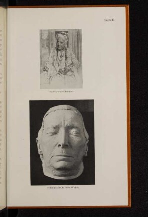 Totenmaske Charlotte Wolter