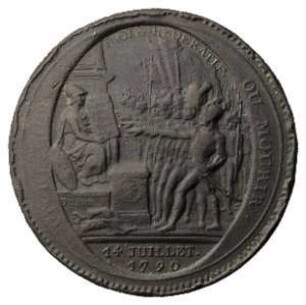 Fundmünze, Token, 5 Sol, 1792