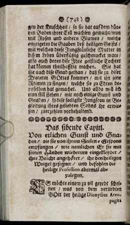 Das sibende Capitl. - Das achte Capitl.