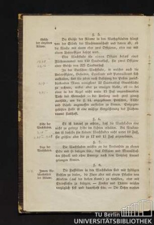 §. 8. Innere Beschaffenheit der Räume