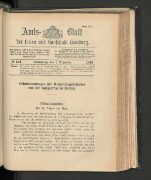 No. 294, 2. Dezember 1916