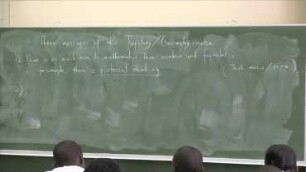 Topology & Geometry - Lecture 01 Part 02/02