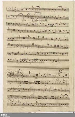 1769. Aria: Del mio cor non vi lagnate / Seydelmann, F.