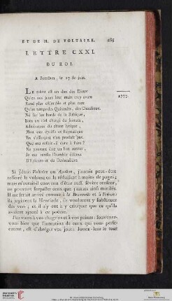 (Lettre CXXI - CXXX)