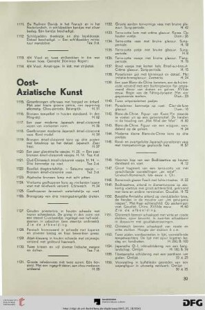 Oost-Aziatische Kunst (Nr. 1115-1160)