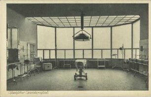 Städt. Krankenhaus Weiden, Oberpf. [R] - Aseptischer Operationssaal.