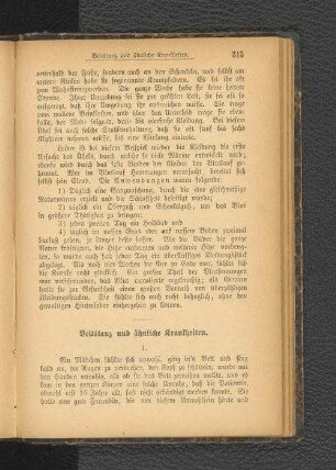 Beitstanz und ähnliche Krankheiten.