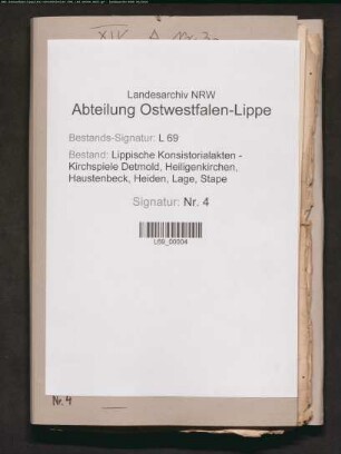 Kirchenstände (Kirchenstühle, Priechen), Generalia