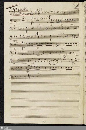 370. Cavatina: Rondinella che il fido / Piccinni, N.