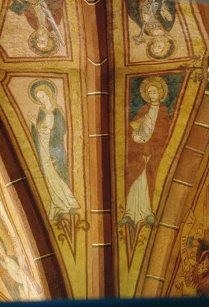 Heilige Maria Magdalena und die Apostel Johannes, Petrus und Paulus