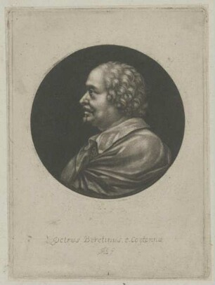 Bildnis des Petrus Beretinus e Cortonna
