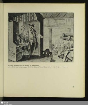 Der fleißige Lehrling im Gunst und Vertrauen bei seinem Meister. Lavierte Bleistift- und Federzeichnung zu Blatt IV der Kupferstichfolge „Fleiß und Faulheit“, 1747