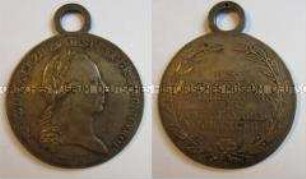 Tiroler Erinnerungs- und Verdienstmedaille von 1797, Erzherzogtum Österreich