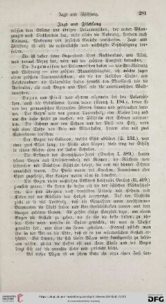 Jagd und Fischfang
