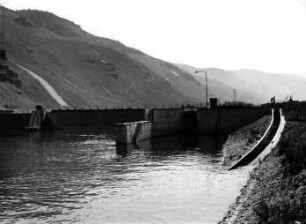 Stauanlage Zeltingen/Mosel