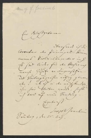 Brief an Unbekannt : 25.08.1889