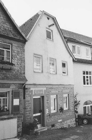 Wohnhaus, Fachwerk; Gelnhausen, Untere Haitzer Gasse 5