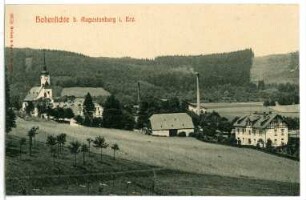 Hohenfichte. Blick auf Hohenfichte