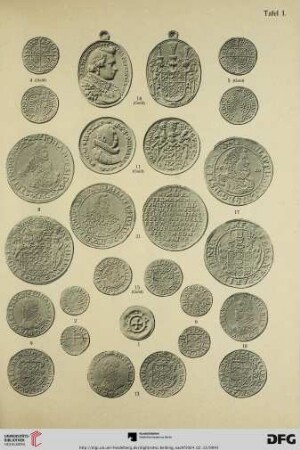 Tafel I-XVI