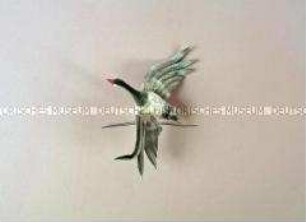 Christbaumschmuck: Graue Gans