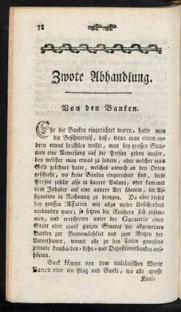 Zwote Abhandlung