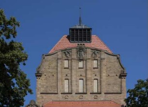 Jugendstil-Festhalle — Bühnenturm