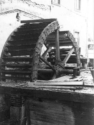 Radeburg. Ehem. Bienertmühle nach Teilabbruch