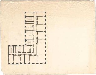 Reiffenstuel, Michael; Gebäudeentwürfe - Grundriss