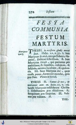 Festa Communia.