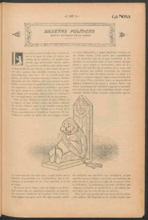 Siluetas políticas - Doctor Victorino de la Plaza