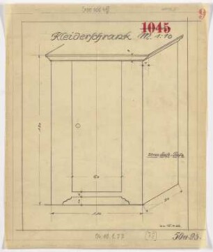 [Erholungsheim Oybin] Kleiderschrank