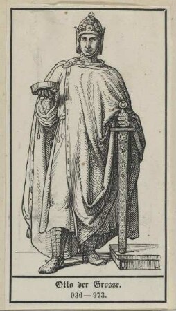 Bildnis des Otto I., Kaiser des Deutschen Reiches