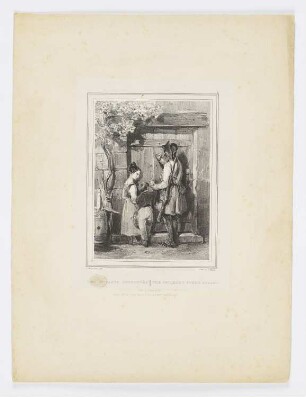 Les enfants retrouvés, Blatt 2 der Folge "Album mit zwölf Zeichnungen"