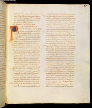 Collectaneum in epistolas Pauli - Staatsbibliothek Bamberg Msc.Bibl.127