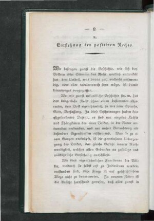 2. Entstehung des positiven Rechts