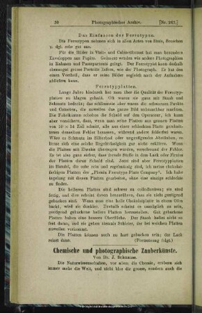 Chemische und photographische Zauberkünste